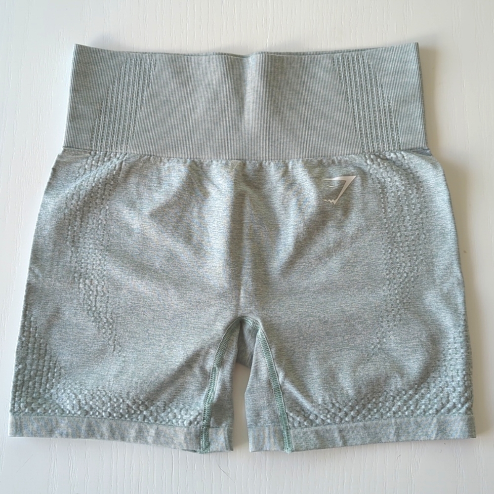Gymshark Vital Seamless Shorts Seafoam Marl size S